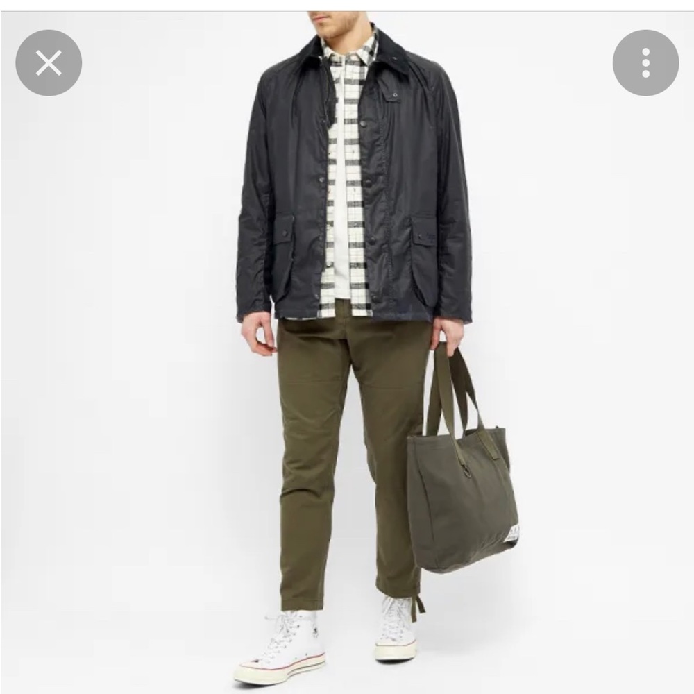 Barbour Beacon Morgan wax jacket olive